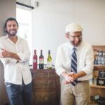 Greg Lauren and Yehoshua Werth of Israel Wine Agency