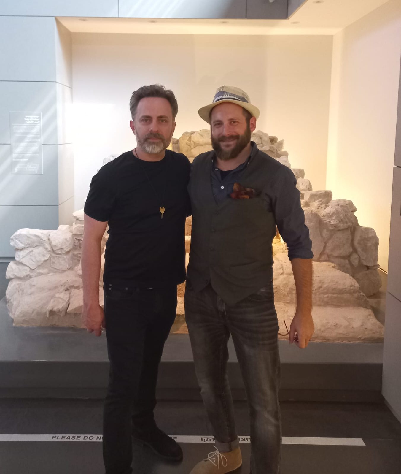 The Daily Wire on a private tour at the Israel Museum, Jerusalem