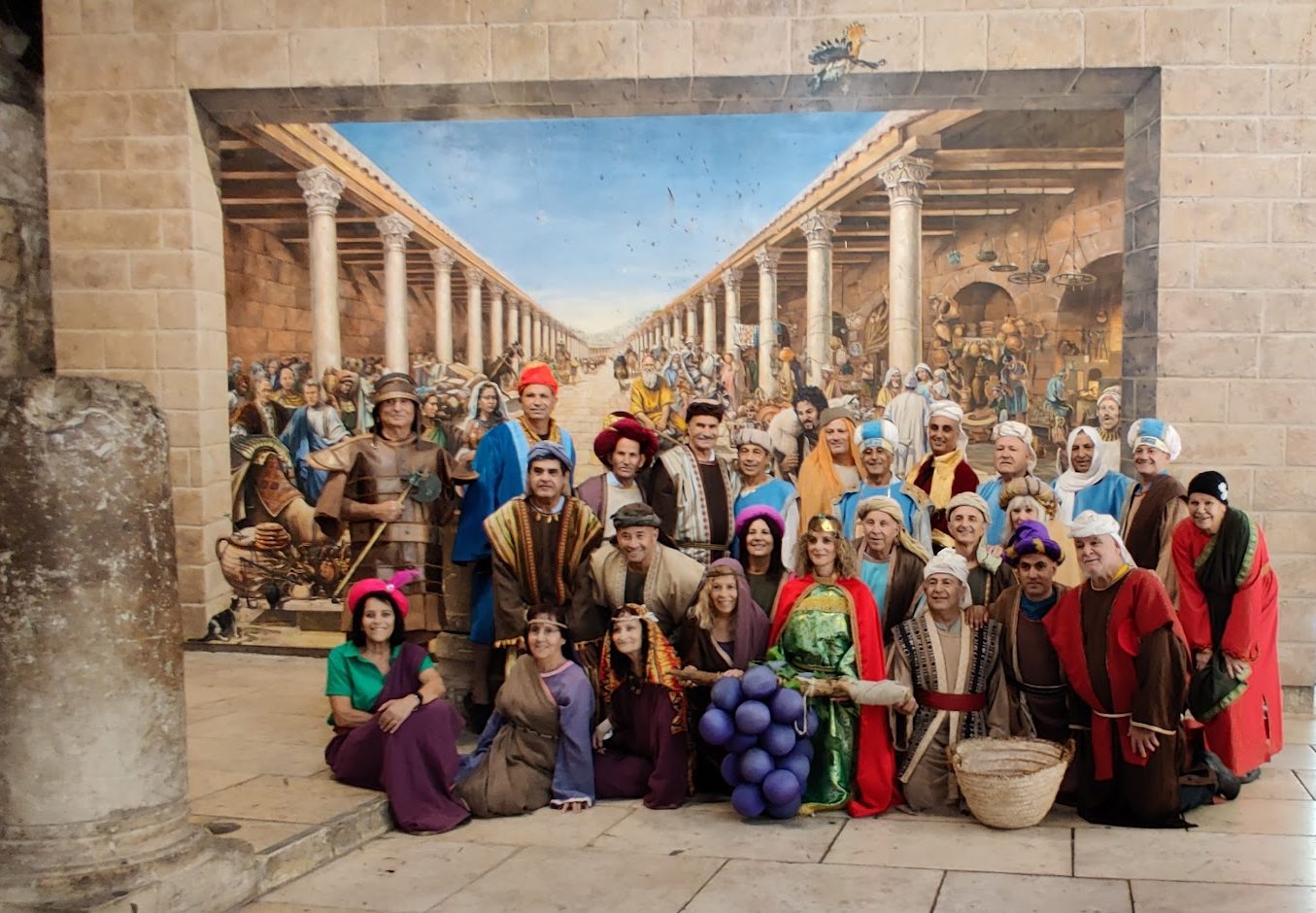 The Tomer team on a private tour in Jerusalem